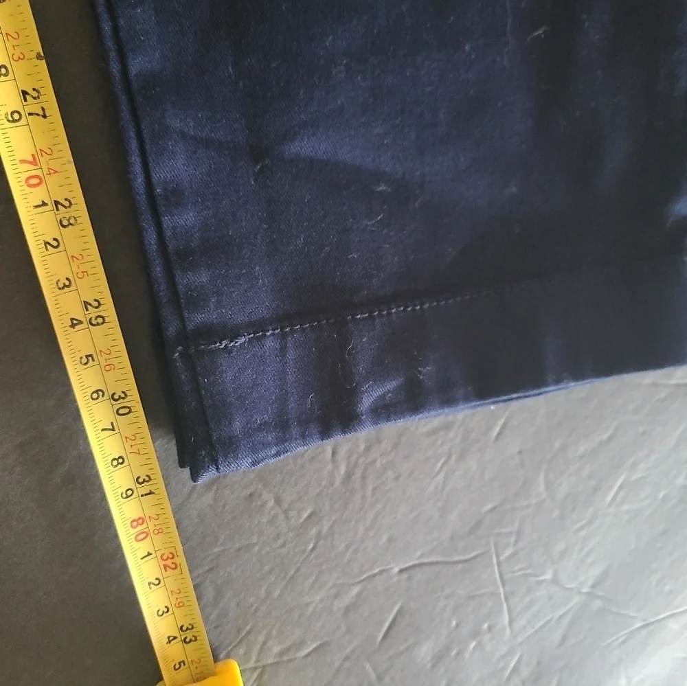 NWT J.Crew Flex Men's navy blue slim pants sz.31×32
